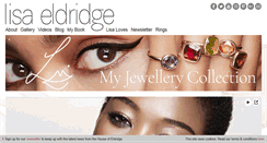 Desktop Screenshot of lisaeldridge.com